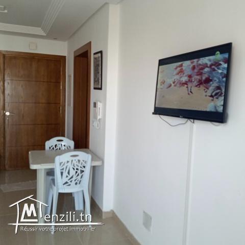 A louer un appartement meublé s+1 à sahloul 4