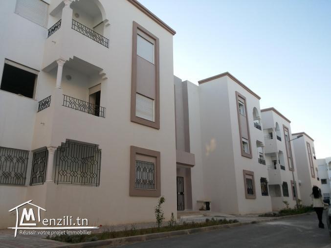 A vendre appartement S+2 à Nour Jaafer Raoued
