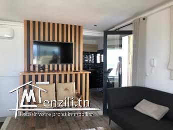 Duplex meublé avec vue sur mer