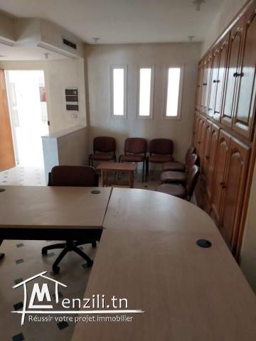 Bureau meublé au centre Néapolis Nabeul