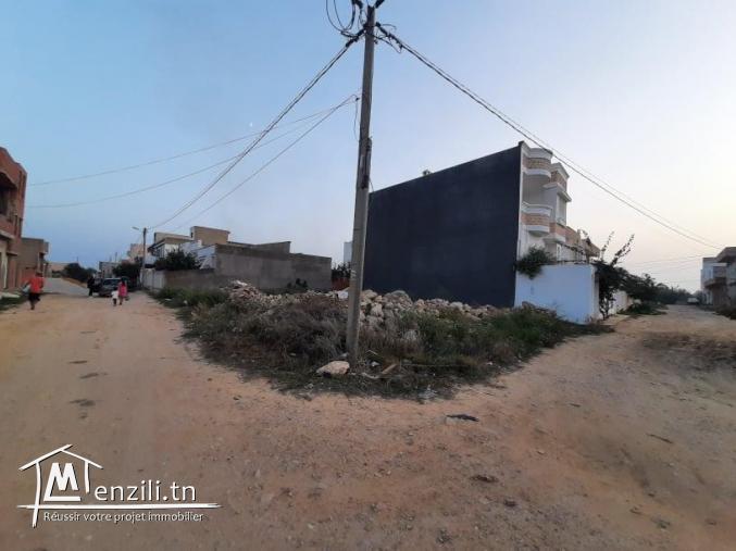 Terrain à Kélibia de  290 m2. 