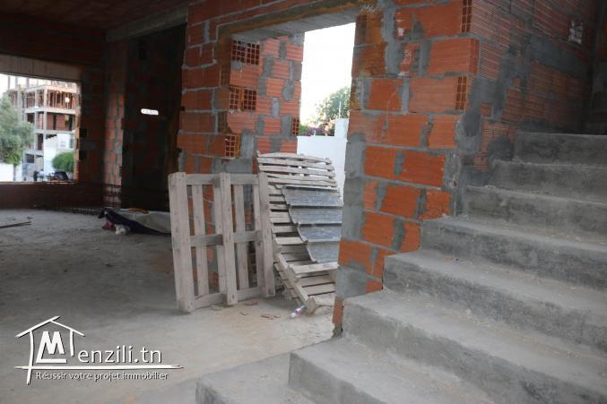 villa de standing inachevée