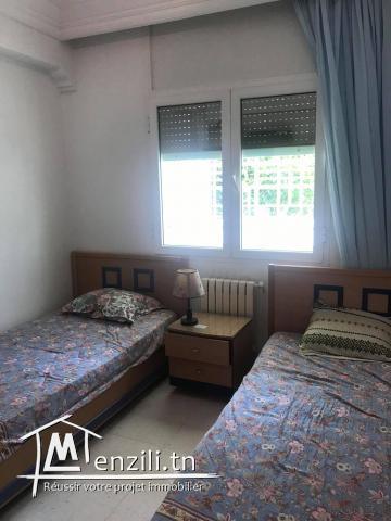 Un très bel appartement S+3 avec jardin à vendre à Ennasr II