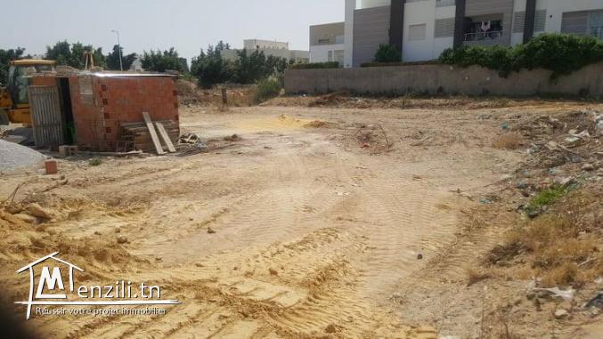 A vendre lot de terrain viabilisé à la Soukra chotrana 1