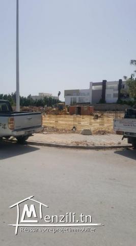 A vendre lot de terrain viabilisé à la Soukra chotrana 1