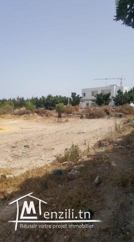 A vendre lot de terrain viabilisé à la Soukra chotrana 1