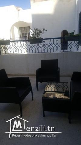 A vendre un rez-de-chaussée avec avec 2 terrasses