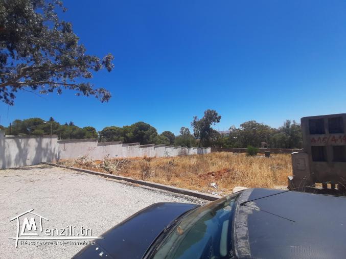 أرض بناء بمنزل بورقيبة بنزرت