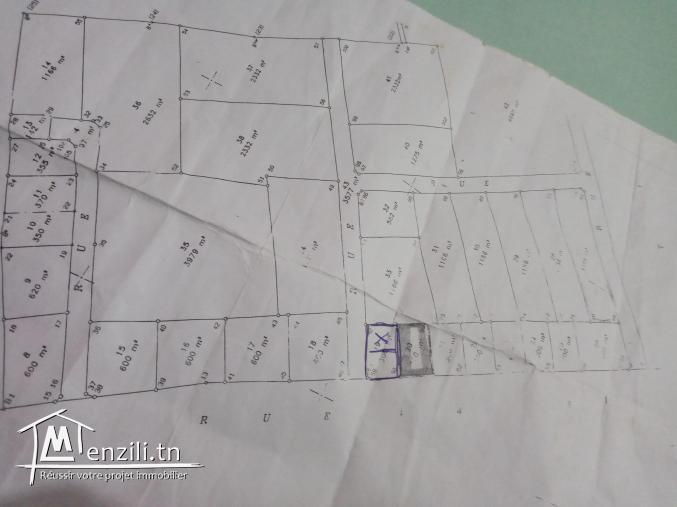 Vente terrain de 150 m2 a zone agba