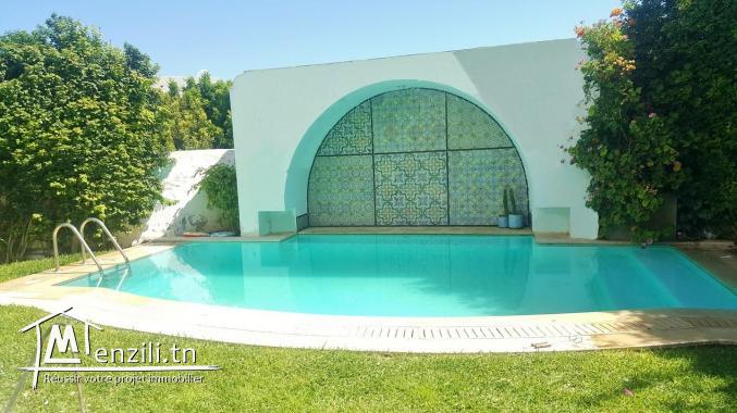 Lumineuse villa à Gammarth