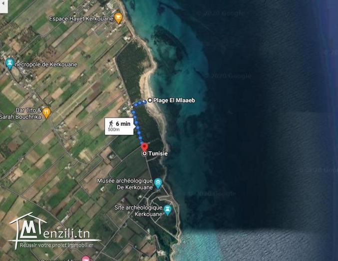 terrain à vendre pieds dans l'eau avec prix raisonnable