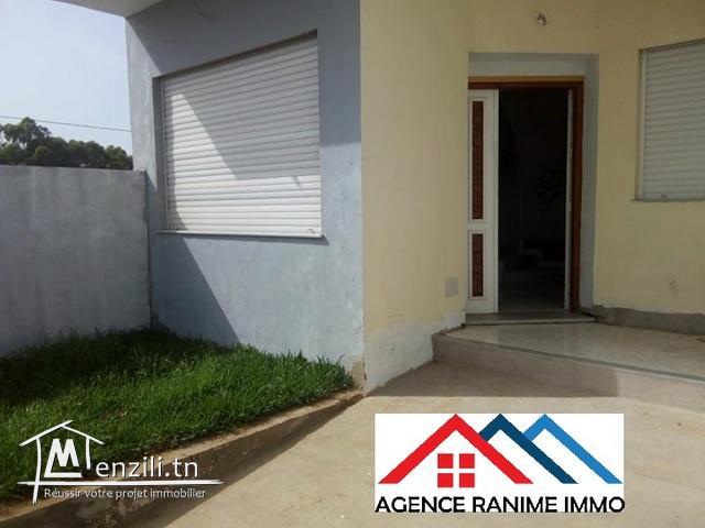 Petite villa style américain de 106m2 a la plage el haouaria