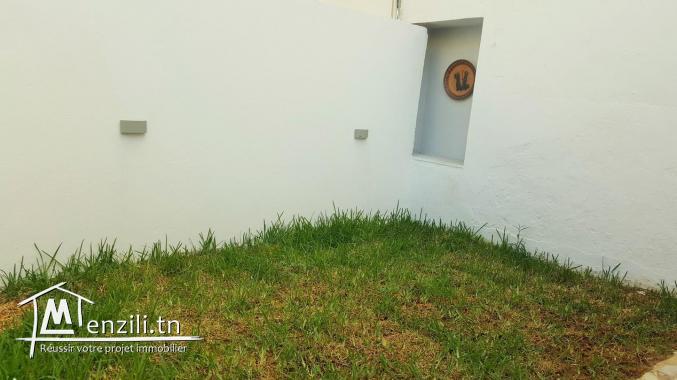 Coquet appartement meublé avec jardin