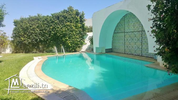 Coquette villa de 200 m2 à Gammarth
