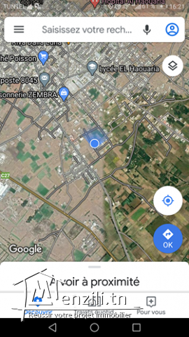 أرض صالحة للبناء في الهوارية