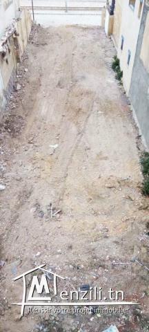 terrain sur le corniche d'hammam lif 10m*40m