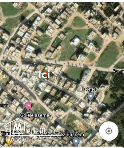 TERRAIN A VENDRE A KELIBIA 383 m²