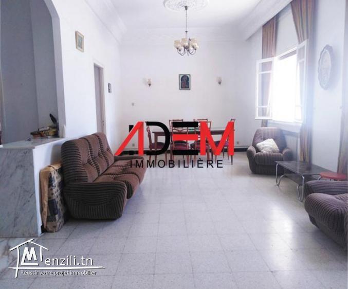 Grande villa sur un terrain de 1235