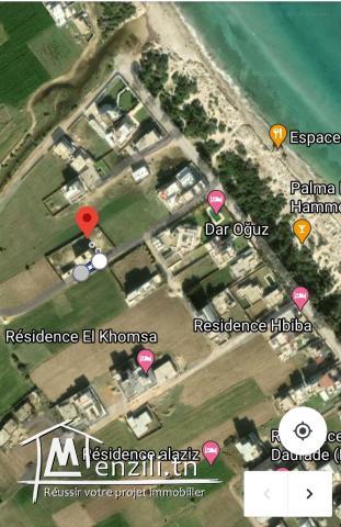 Terrain hammam gazaz plage