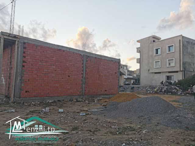 VT518:Terrain d'habitation 286 m² à cité Jadaria Kelibia