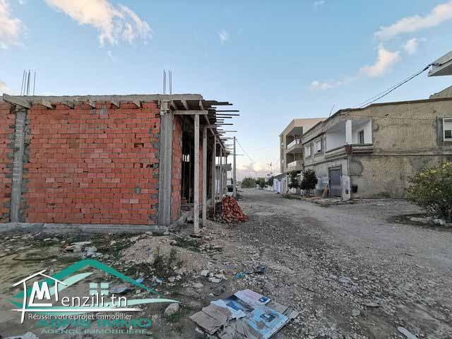 VT518:Terrain d'habitation 286 m² à cité Jadaria Kelibia