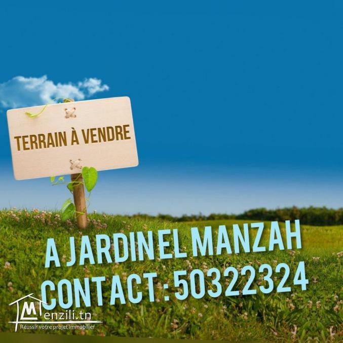 Vente un terrain à Jardin Elmanzah