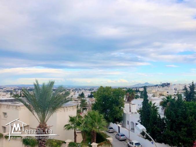 Un magnifique triplex avec une petit jardin agréable