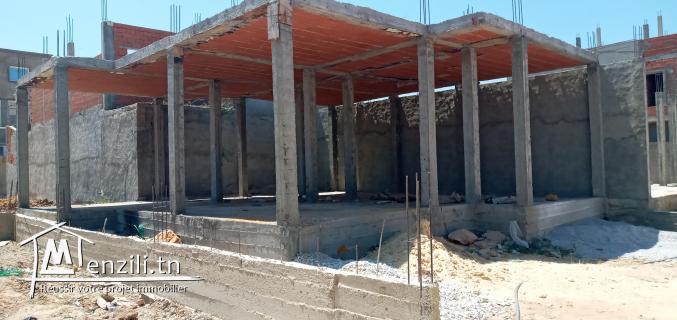 Maison inachevee à raoued centre 49mdمنزل للبيع رواد