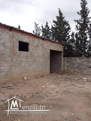 Terrain de 2500 m2 a Bourbaii route jbel ouest