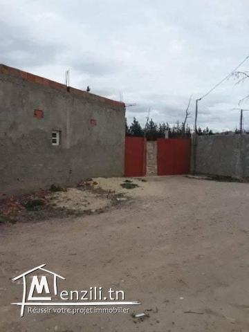 Terrain de 2500 m2 a Bourbaii route jbel ouest
