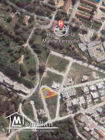 Terrain Menzel bourguiba a vendre