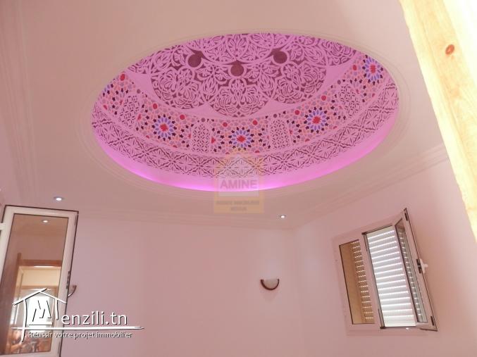 Belle villa+piscine titre bleu zone touristique Midoun Djerba