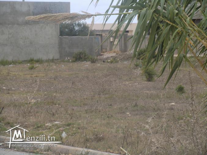 un beau terrain titre bleu distance a la plage 100m