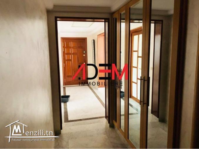 Appartement de type S3   meublé à la zone touristique de Khzema