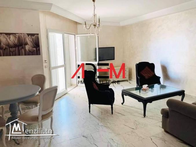 Appartement de type S3   meublé à la zone touristique de Khzema