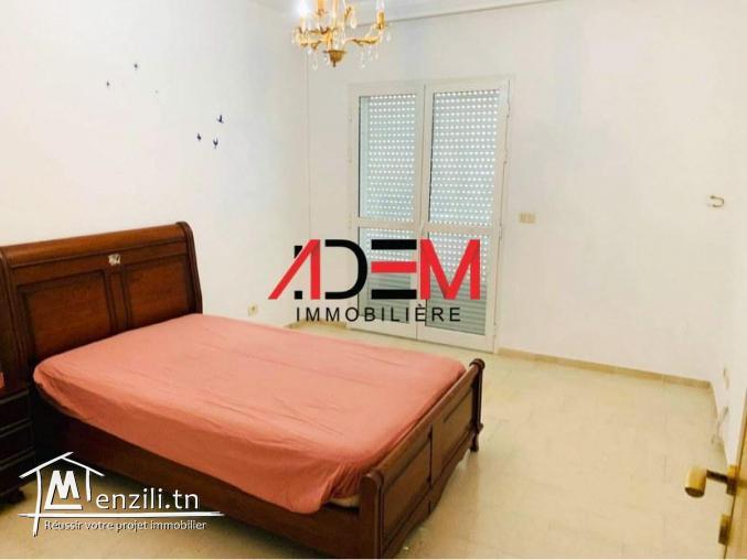 Appartement de type S3   meublé à la zone touristique de Khzema