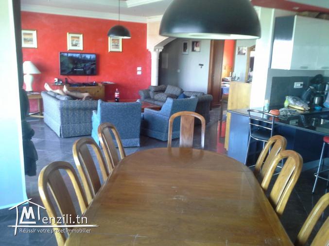 Superbe appartement pied dans l’eau hammamet nord