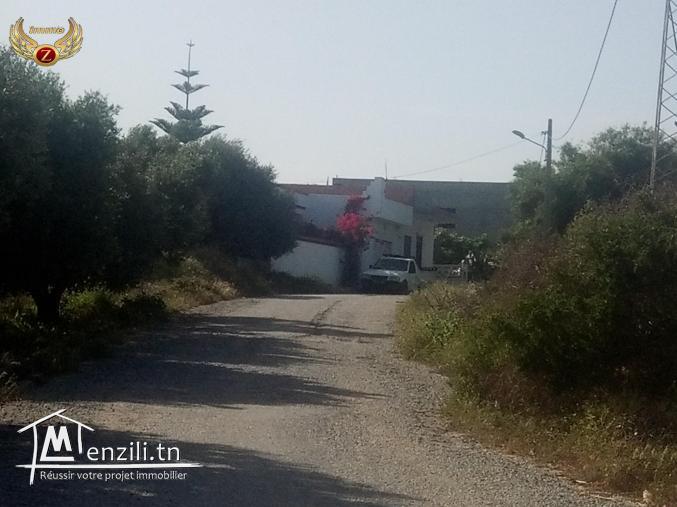 للبيع أرض صالحة للبناء في حمام الجبلي_قليبية مساحتها 100...