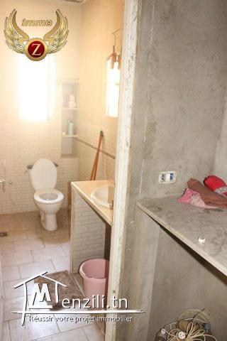 A vendre une maison s+2 deuxième position à la route principal de Kélibia