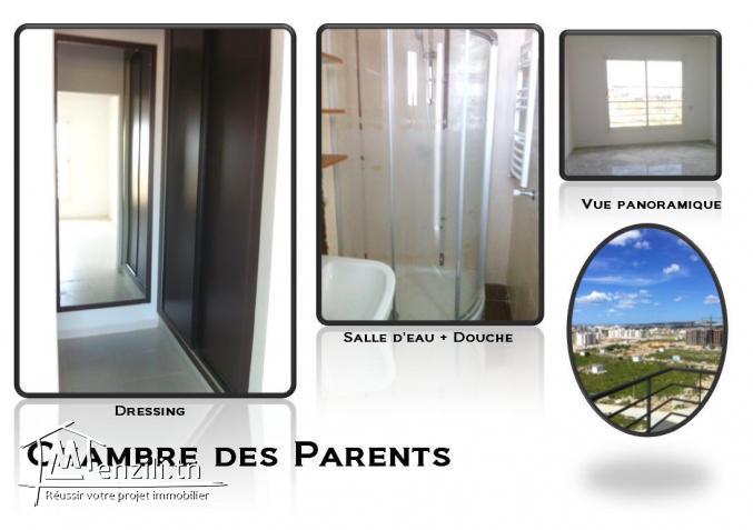 Location Appart S+3 Jardin de carthage Tunis
