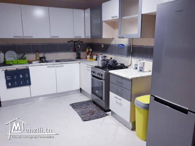 #Appartement S+2 richement  meublé usage habitation # LAOUINA