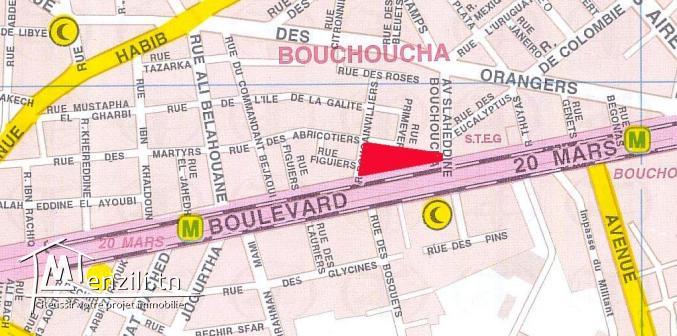 Local commercial sur le bouvard 20 mars bardo