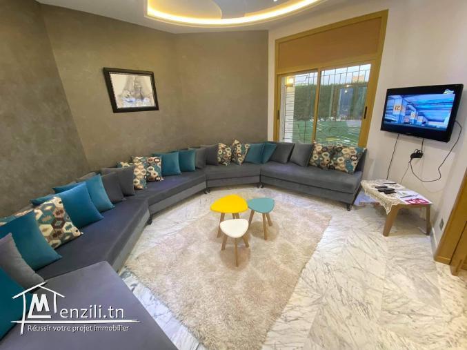 a vendre une jolie villa tres luxieuse à route teniour