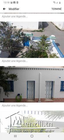 Villa entre Ksar Hellal et Moknine