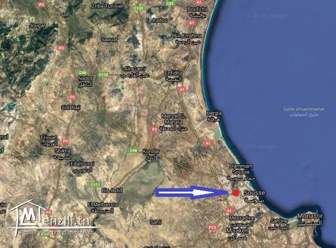 Affaire en Or, Terrain de 4436 m2 à vendre en plein centre de Sousse