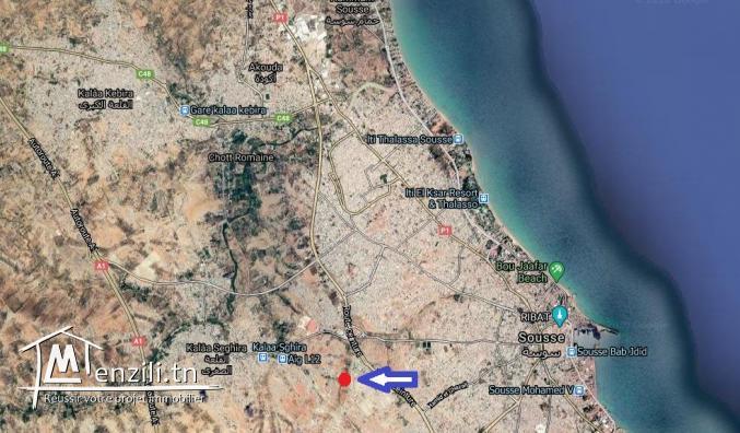 Affaire en Or, Terrain de 4436 m2 à vendre en plein centre de Sousse