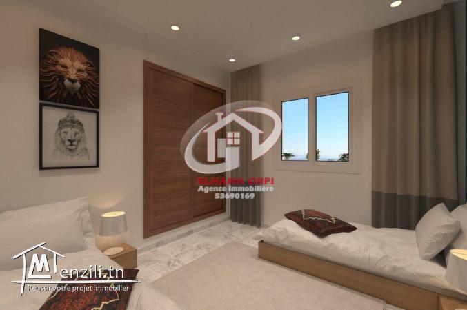 APPARTEMENT S+2 TRÈS HAUT STANDING PROCHE DE LA MER