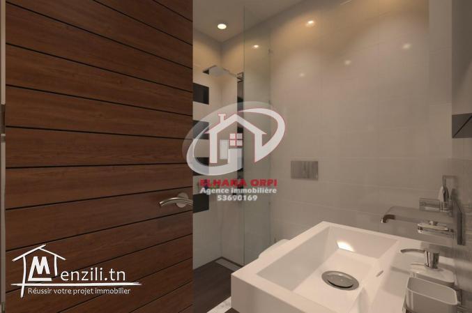 APPARTEMENT S+2 TRÈS HAUT STANDING PROCHE DE LA MER