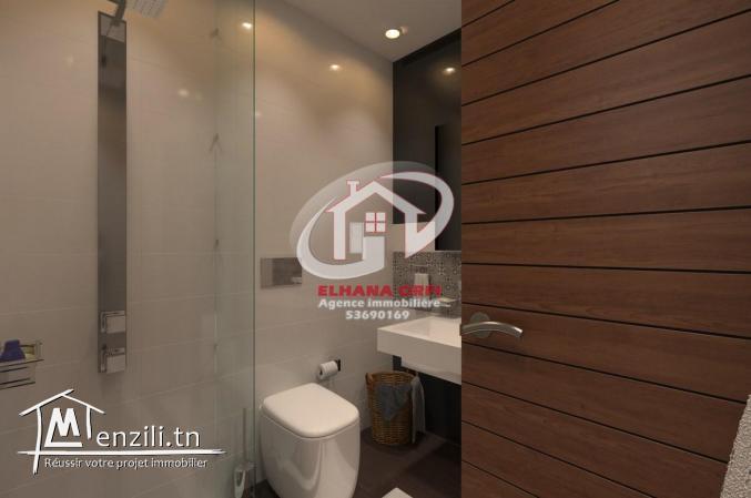 APPARTEMENT S+2 TRÈS HAUT STANDING PROCHE DE LA MER