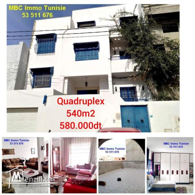 un grand et luxueux quadriplex à Ariana Soghra